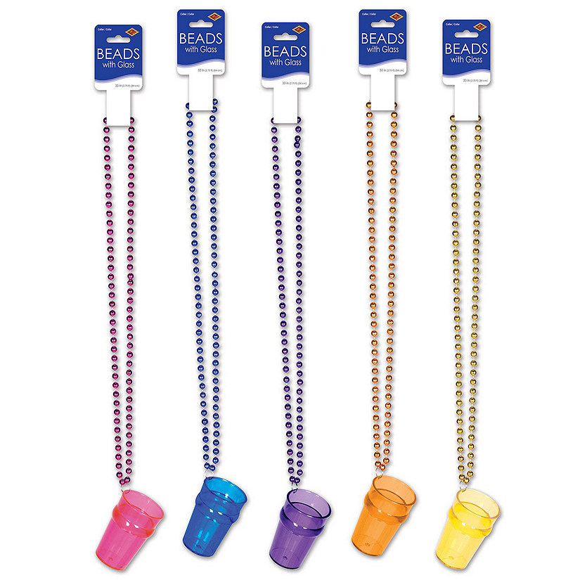 Beistle - Beads w/Glass - 12 Pack Image