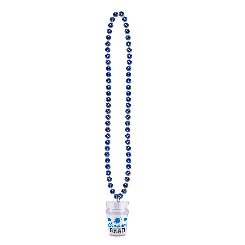 Beistle - Beads w/Grad Glass - Blue - 12 Pack Image