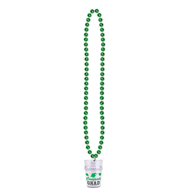 Beistle - Beads w/Grad Glass - Green - 12 Pack Image