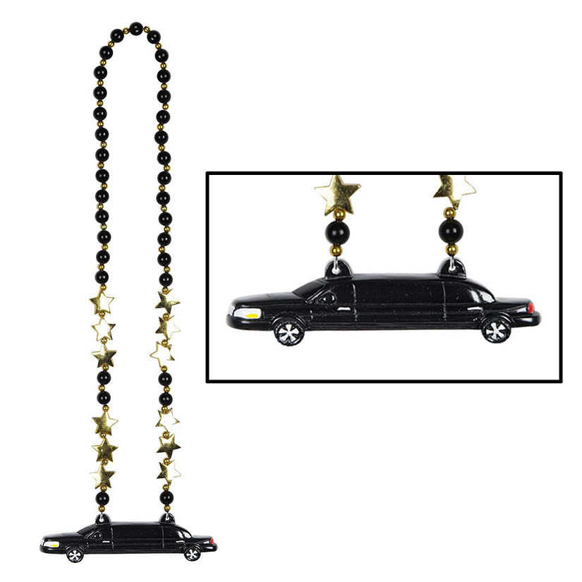 Beistle - Beads w/Limo Medallion - 12 Pack Image
