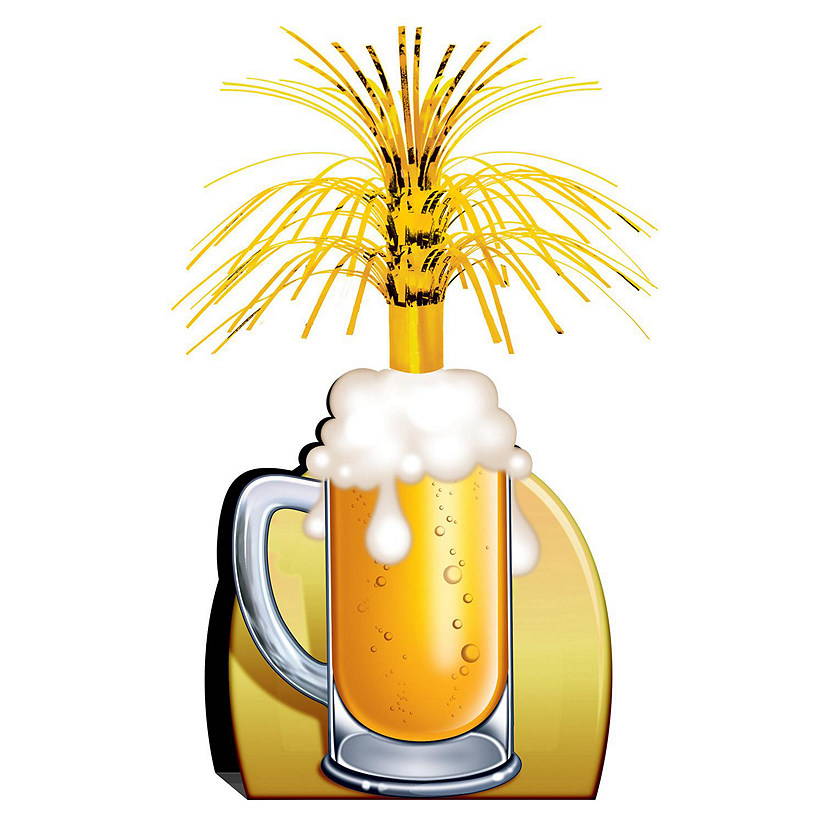 Beistle - Beer Mug Centerpiece - 12 Pack Image
