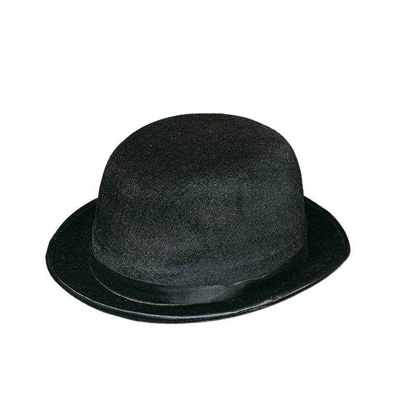 Beistle - Black Vel-Felt Derby - 12 Pack Image