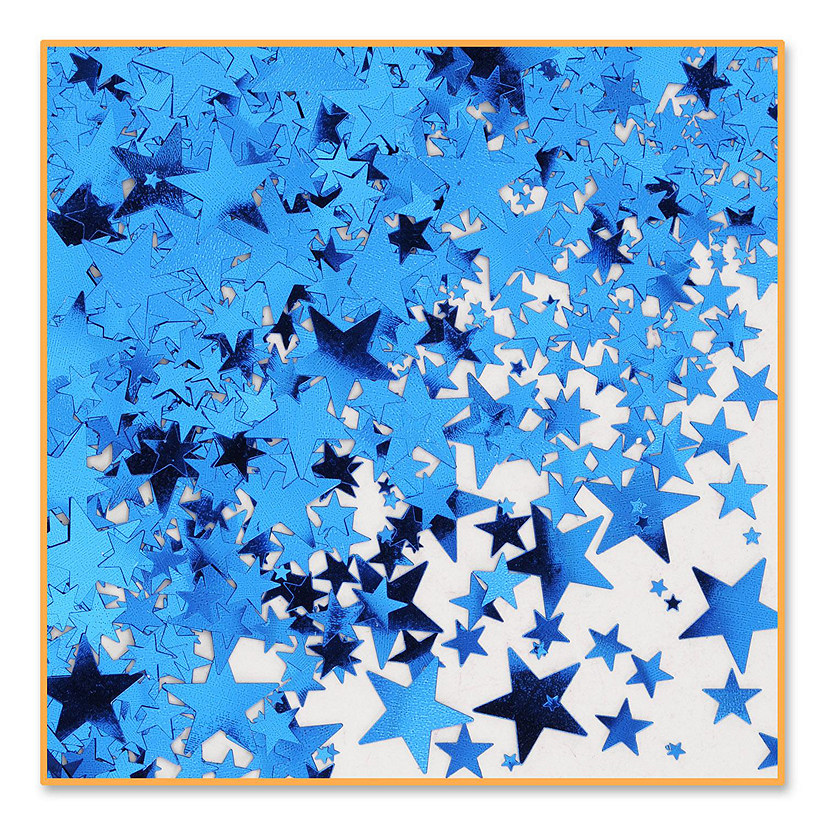 Beistle - Blue Stars Confetti - 6 Pack Image