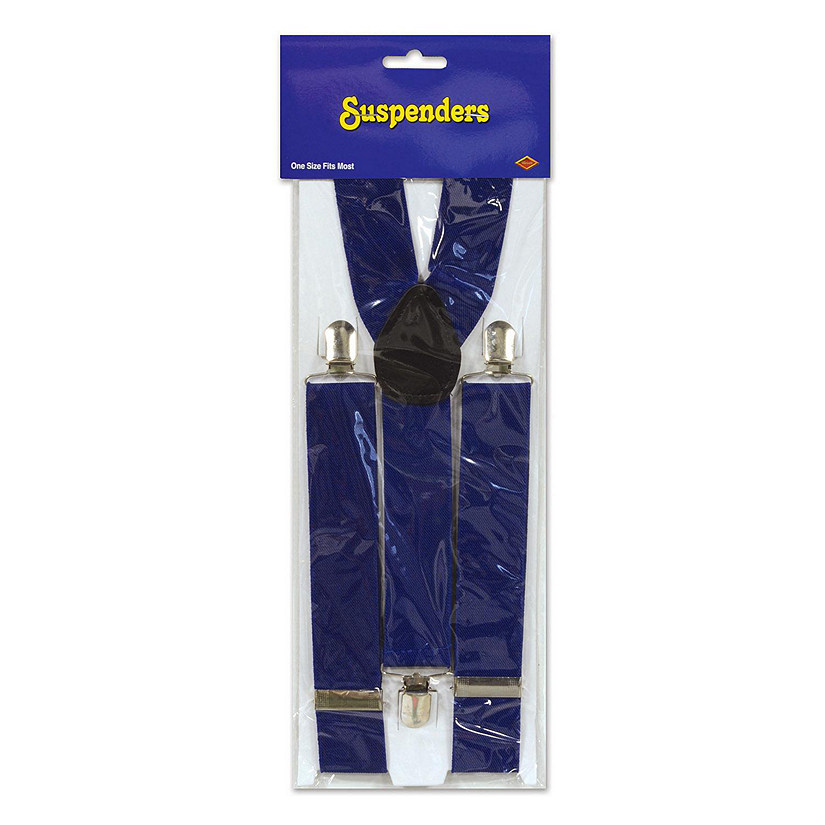 Beistle - Blue Suspenders - 12 Pack Image