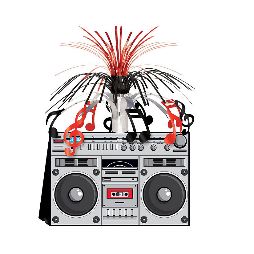 Beistle - Boom Box Centerpiece - 12 Pack Image