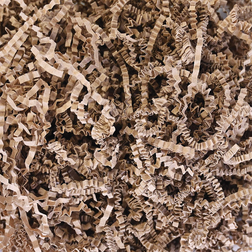 Beistle - Brown - Kraft Paper Shredding Material - 12 Pieces Image