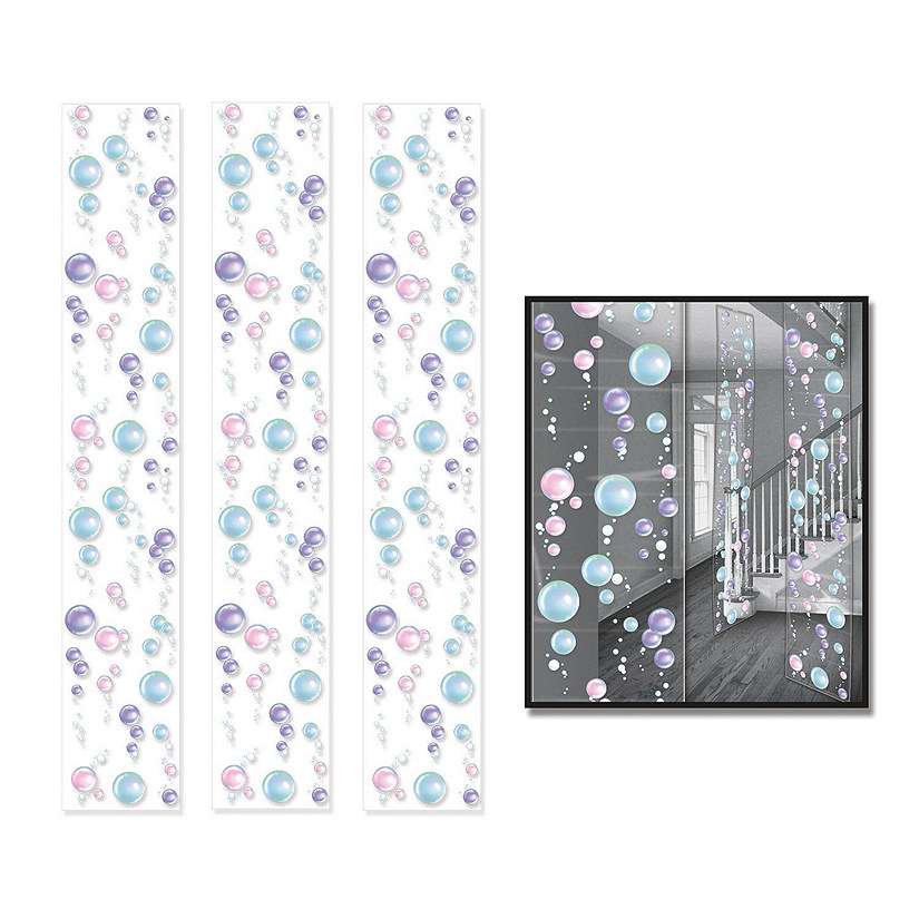 Beistle - Bubble Party Panels - 12 Pack Image