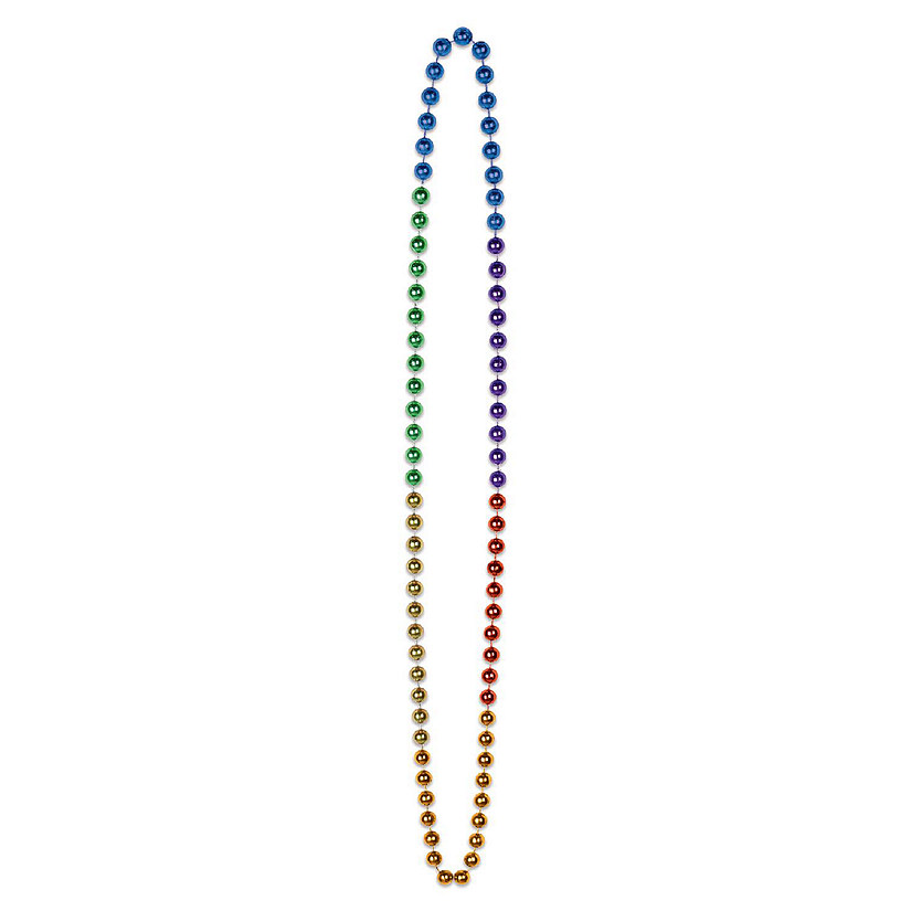 Beistle - Bulk Rainbow Beads - 720 Pack Image