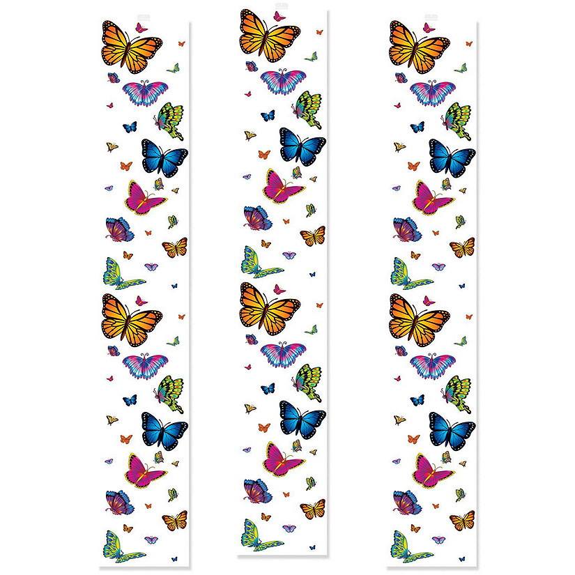 Beistle - Butterfly Party Panels - 12 Pack Image