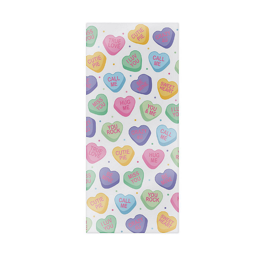 Beistle - Candy Heart Cello Bags - 12 Pack Image