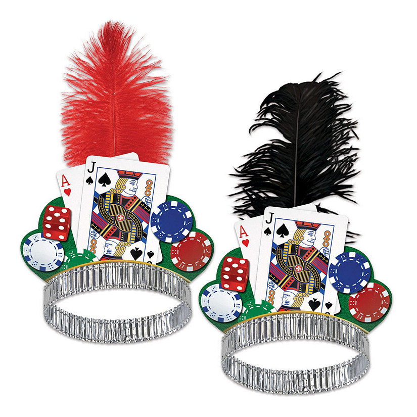 Beistle - Casino Night Tiaras - 50 Pack Image