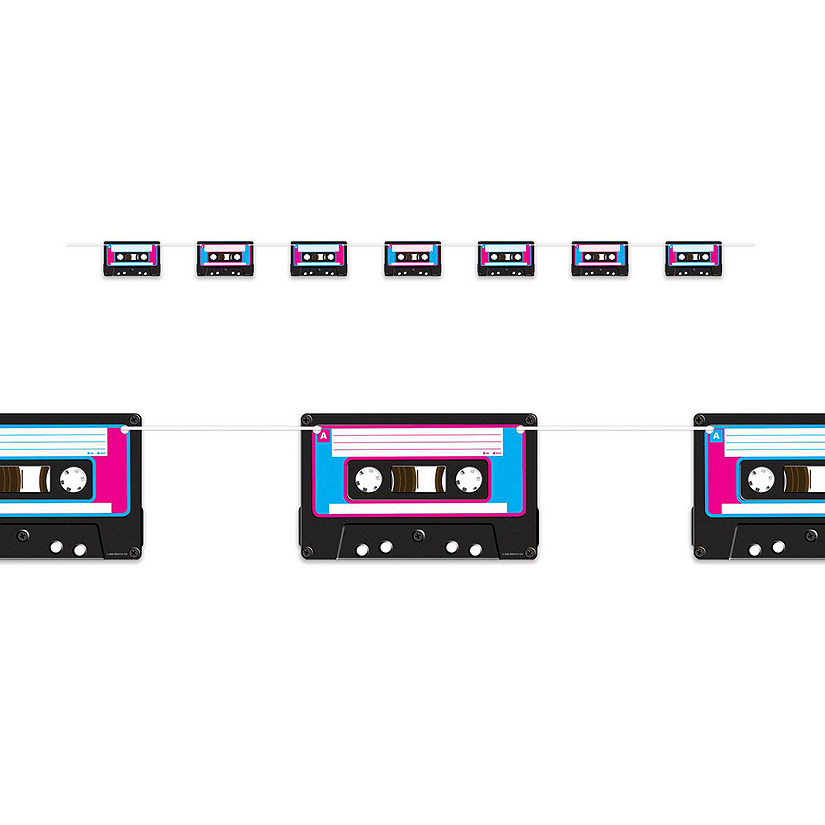Beistle - Cassette Tape Streamer - 12 Pack Image