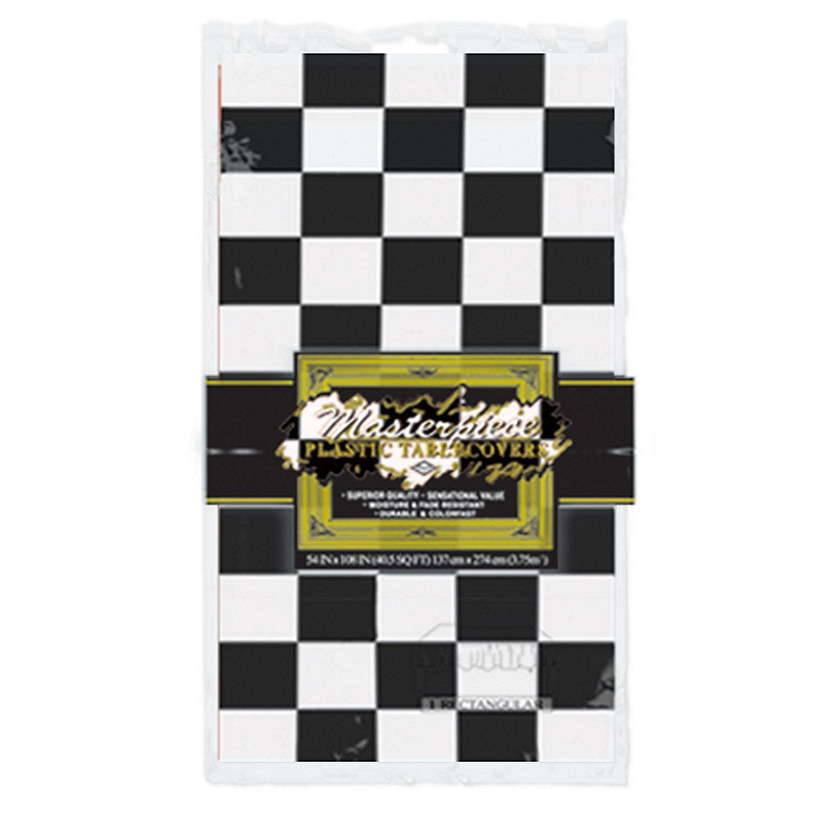 Beistle - Checkered Tablecover - 12 Pack Image