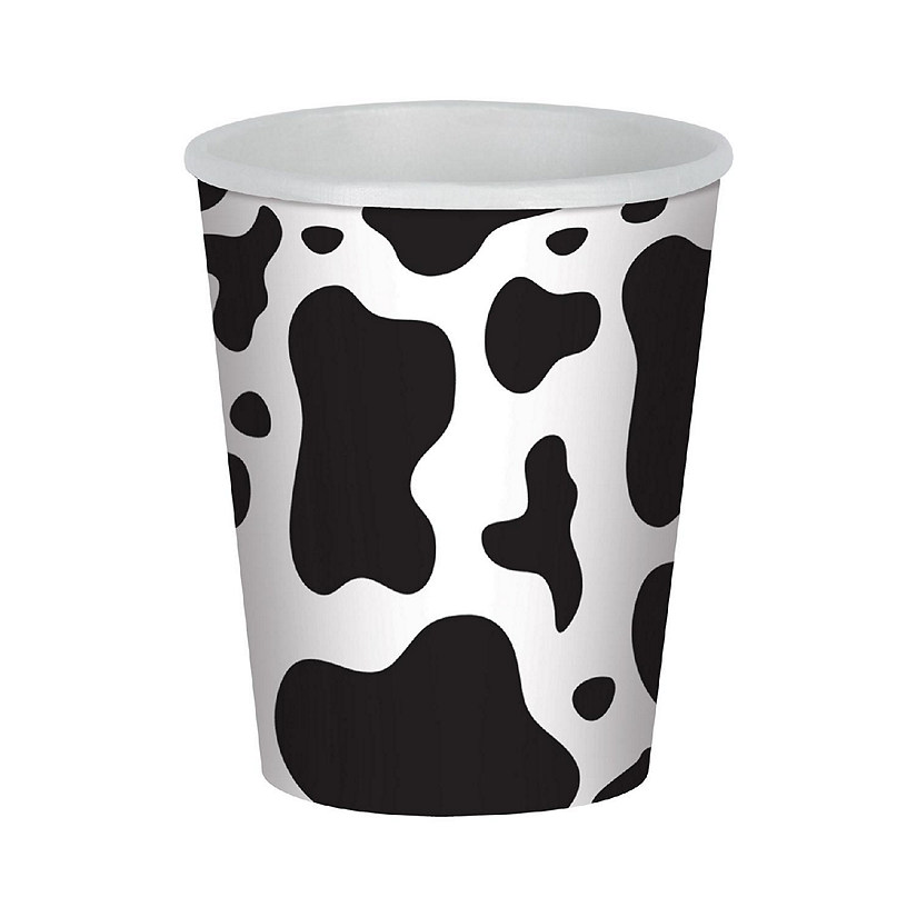 Beistle - Cow Print Beverage Cups - 12 Pack Image
