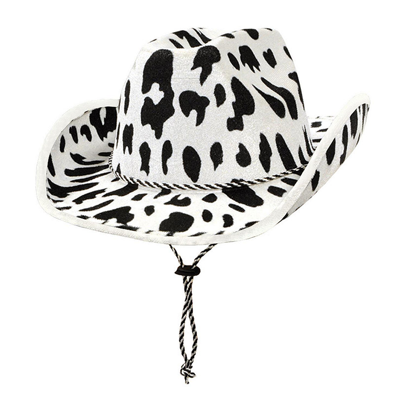 Beistle - Cow Print Cowboy Hat - 6 Pack Image