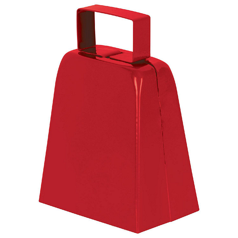 Beistle - Cowbells - Red - 12 Pack Image