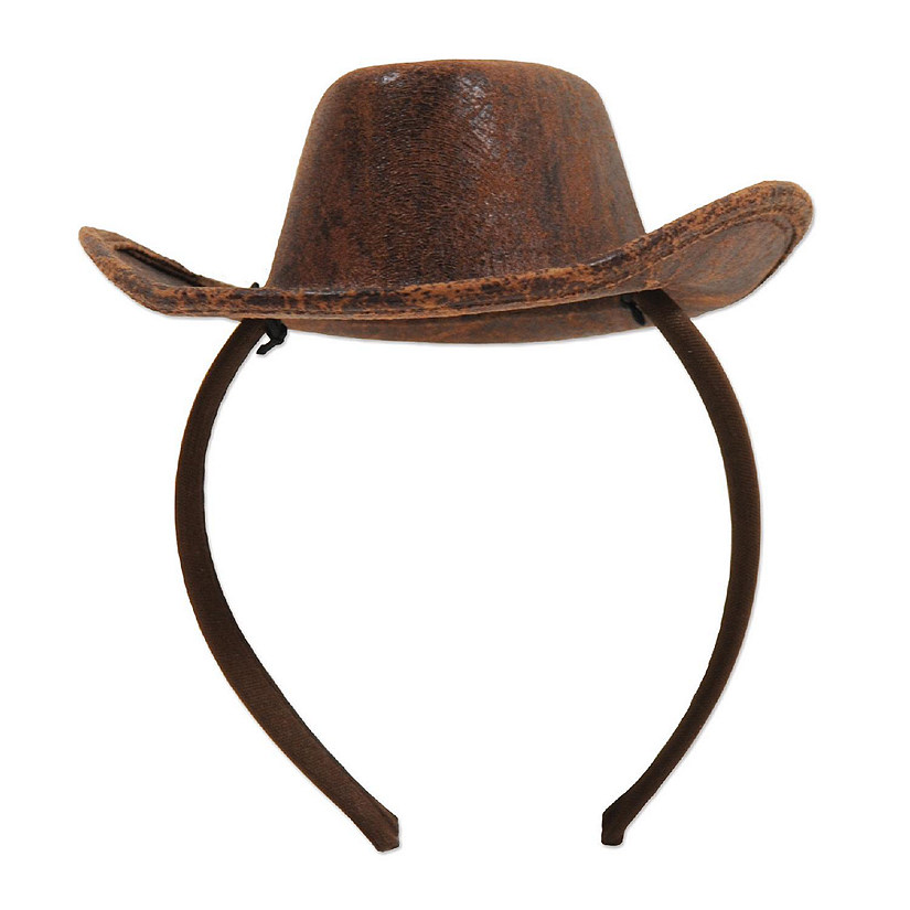Beistle - Cowboy Hat Headband - 12 Pack Image