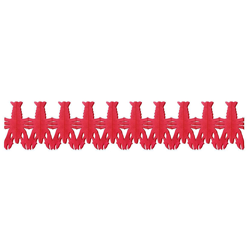 Beistle - Crawfish Garland - 12 Pack Image