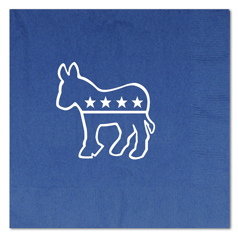 Beistle - Democratic Luncheon Napkins - 12 Pack Image