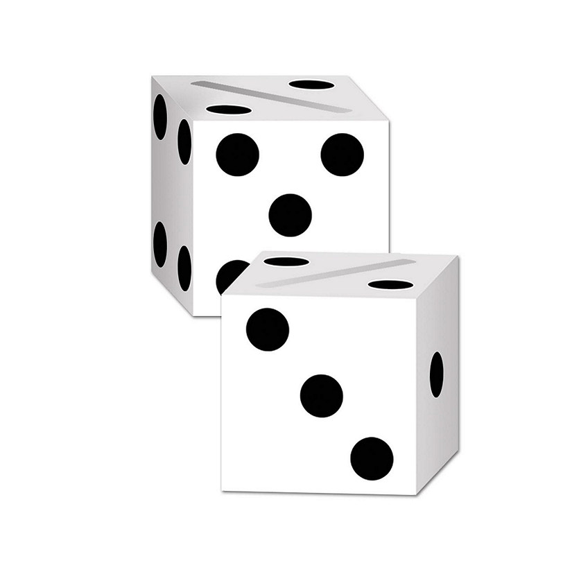 Beistle - Dice Card Boxes - 12 Pack Image
