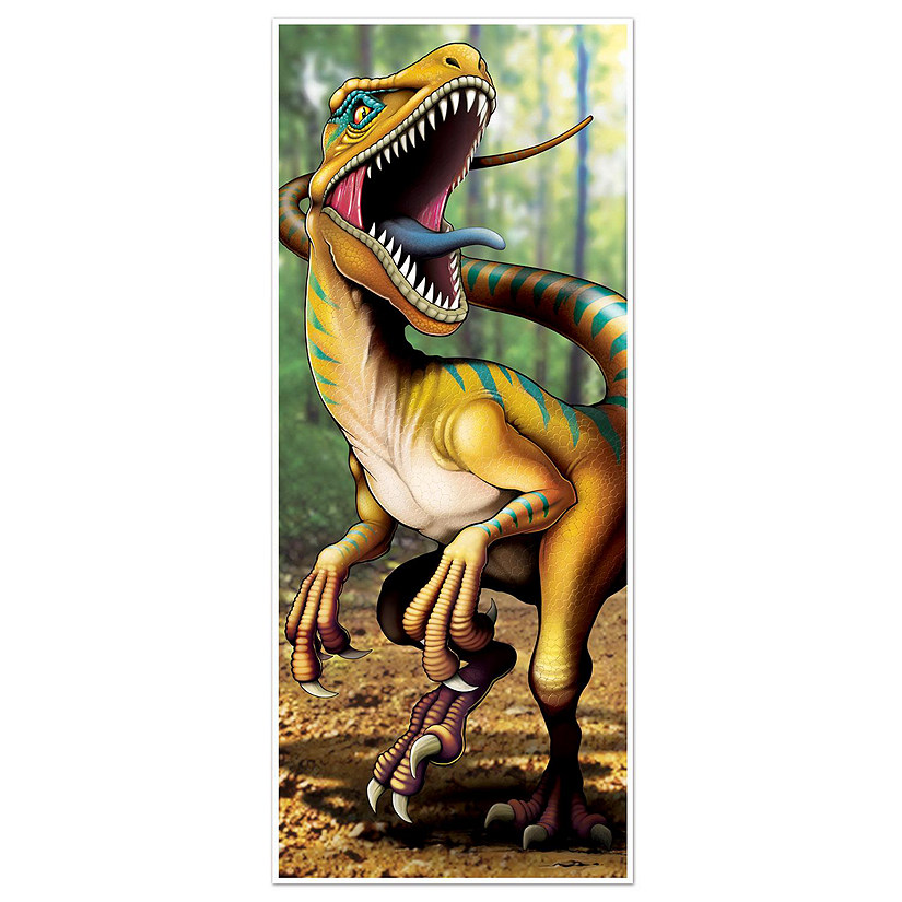 Beistle Dinosaur Door Cover 12 Pack Oriental Trading