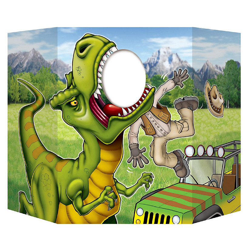 Beistle - Dinosaur Photo Prop - 6 Pack Image