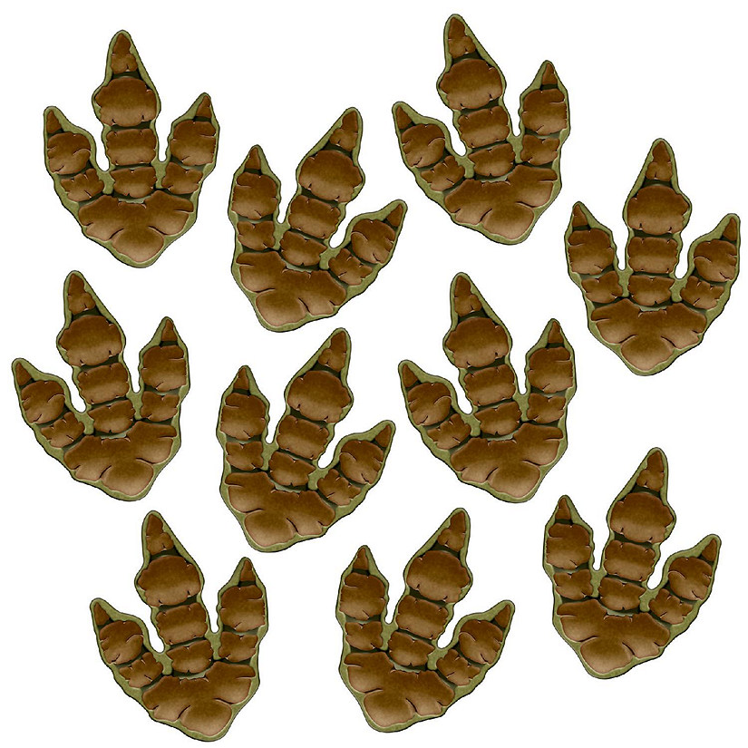 Beistle - Dinosaur Tracks Peel 'N Place - 12 Pack Image