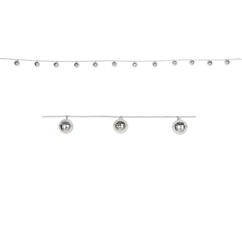 Beistle - Disco Ball Garland - 12 Pack Image
