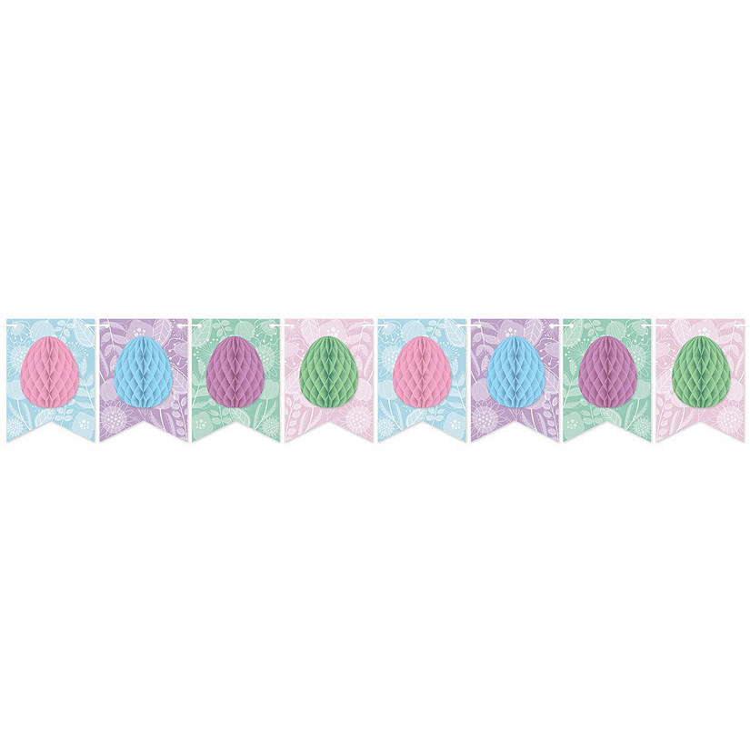 Beistle - Easter Tissue Egg Streamer - 12 Pack Image