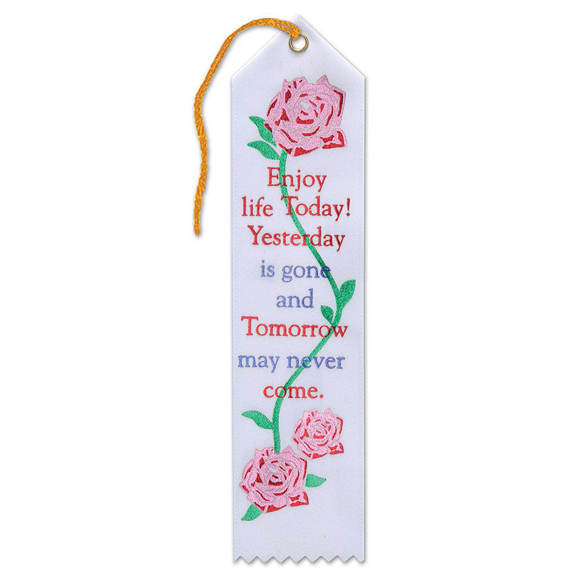 Beistle - Enjoy Life Today Ribbon - 6 Pack Image
