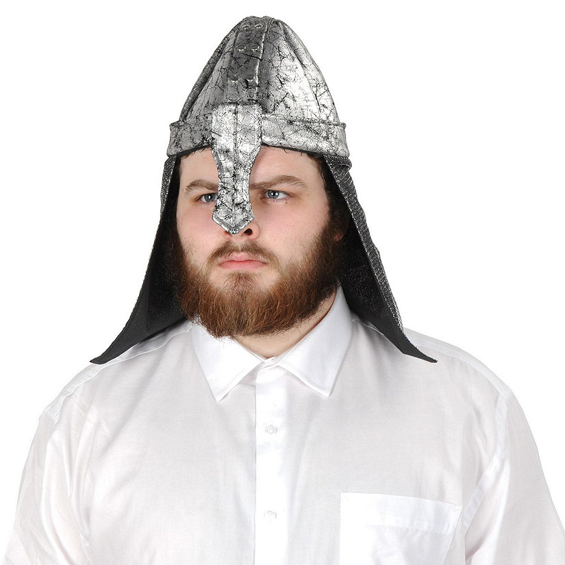 Beistle - Fabric Black Knight Helmet - 6 Pack Image