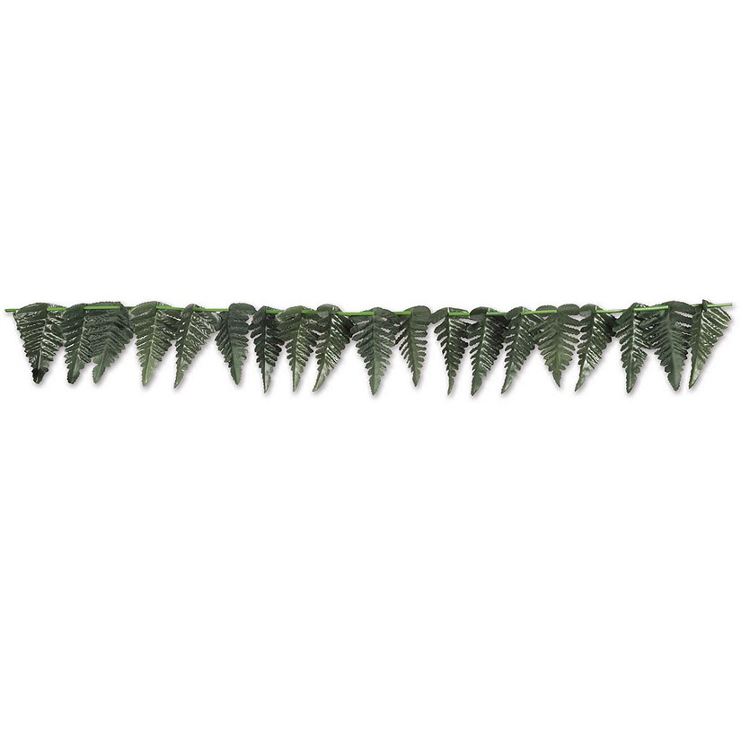 Beistle - Fabric Fern Leaf Garland - 12 Pack Image