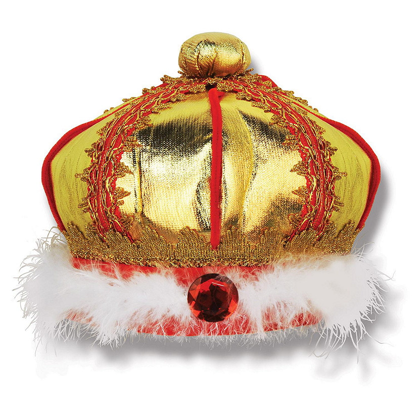 Beistle - Fabric King's Crown - 6 Pack Image