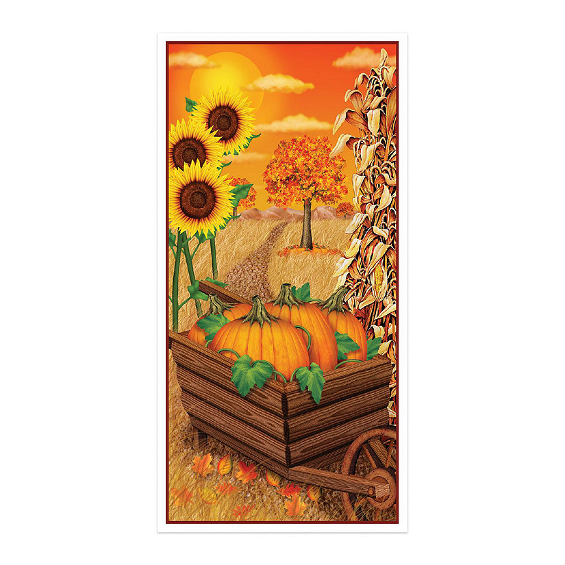 Beistle - Fall Door Cover - 12 Pack Image