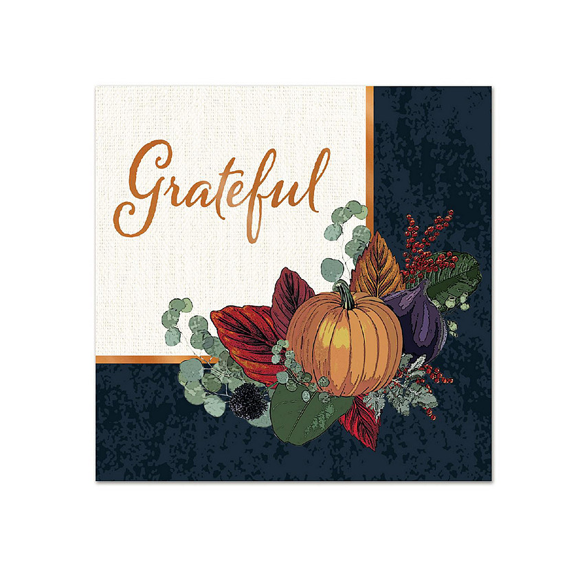 Beistle - Fall Thanksgiving Beverage Napkins - 12 Pack Image