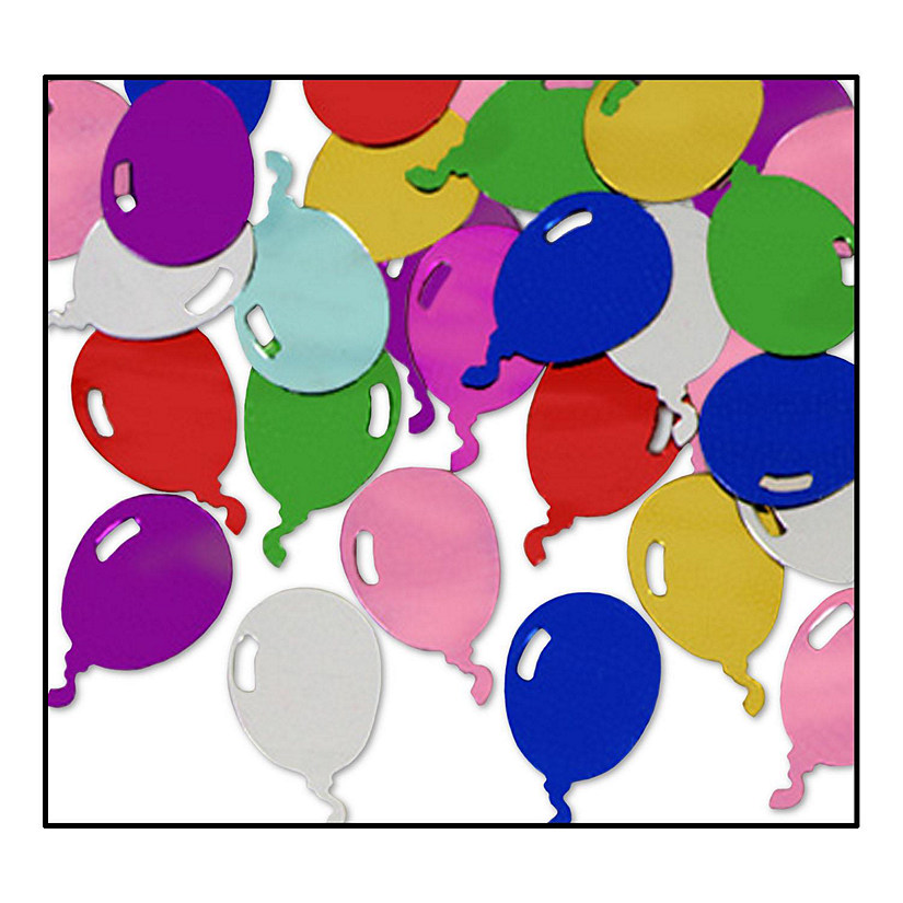 Beistle - Fanci-Fetti Balloons - 12 Pack Image