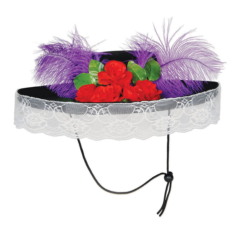 Beistle - Felt Catrina Hat - 6 Pack Image