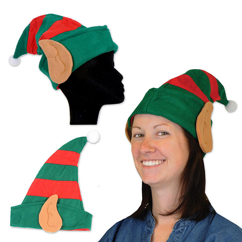 Beistle - Felt Elf Hat w/Ears - 12 Pack Image