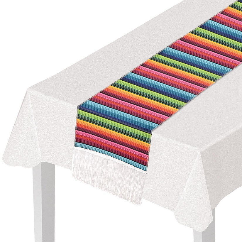 Beistle - Fiesta Fabric Table Runner - 12 Pack Image