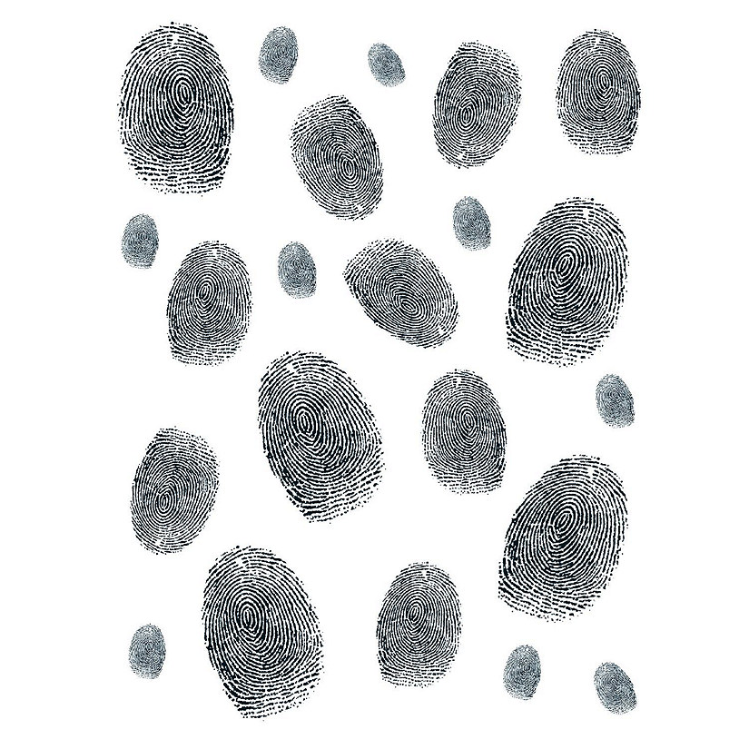Beistle - Fingerprints Peel 'N Place - 12 Pack Image