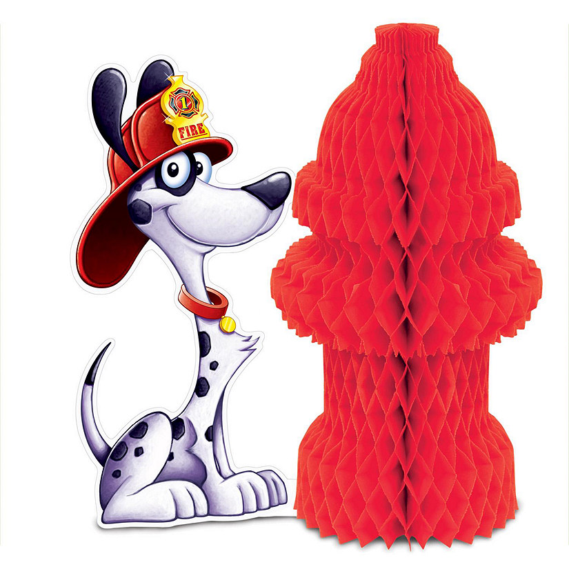 Beistle - Fire Hydrant Centerpiece - 12 Pack Image
