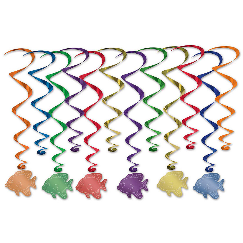 Beistle - Fish Whirls - 6 Pack Image