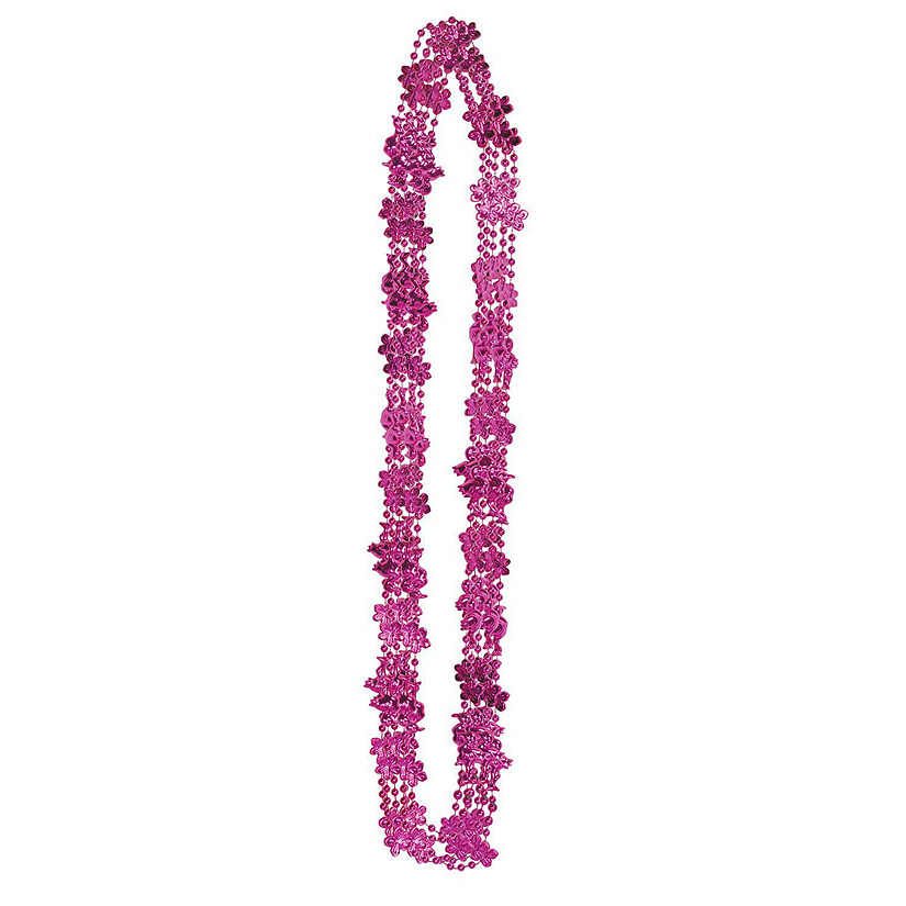 Beistle - Flamingo &amp; Hibiscus Beads - 12 Pack Image