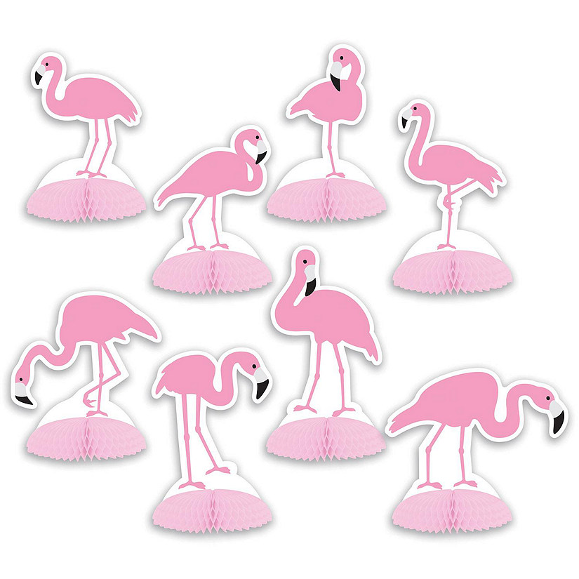 Beistle - Flamingo Mini Centerpieces - 12 Pack Image