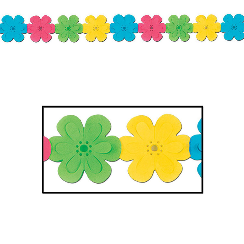 Beistle - Flower Garland - 12 Pack Image
