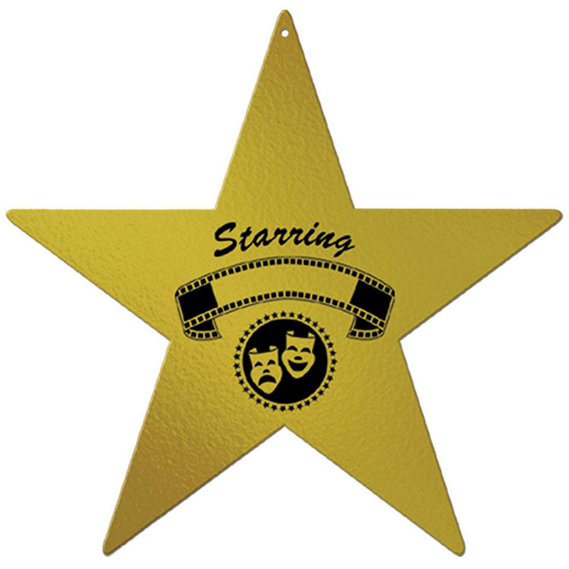 Beistle - Foil Awards Night Star - 24 Pack Image