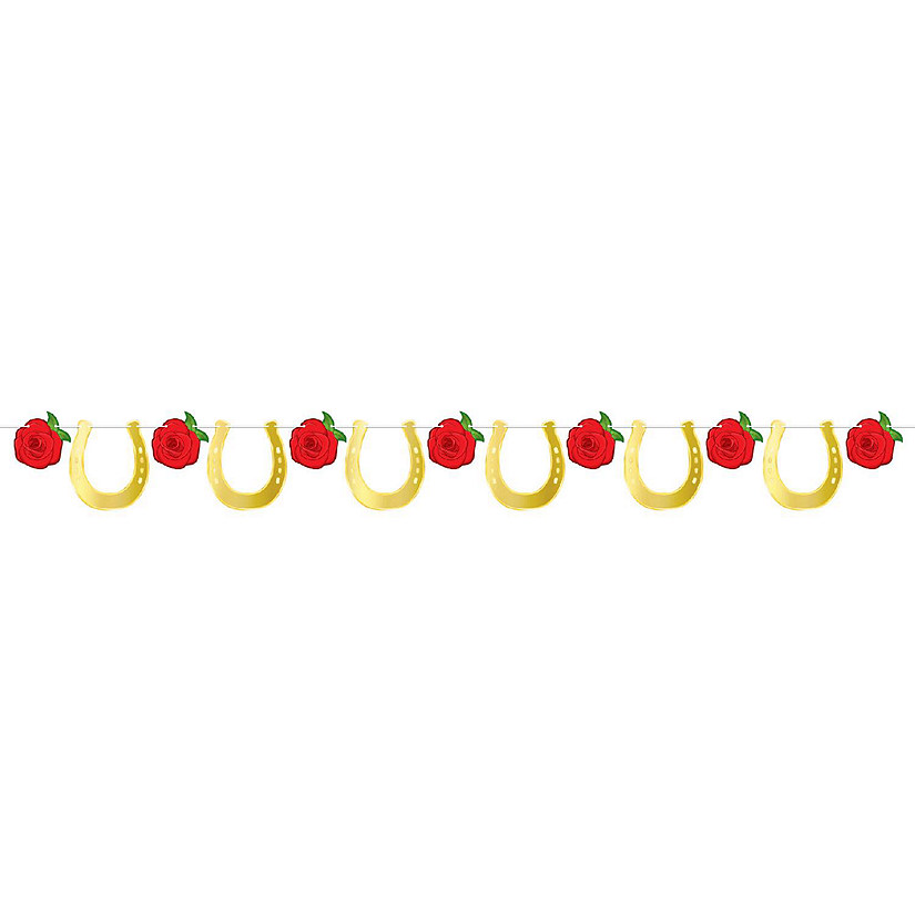 Beistle - Foil Horse Racing Streamer - 12 Pack Image