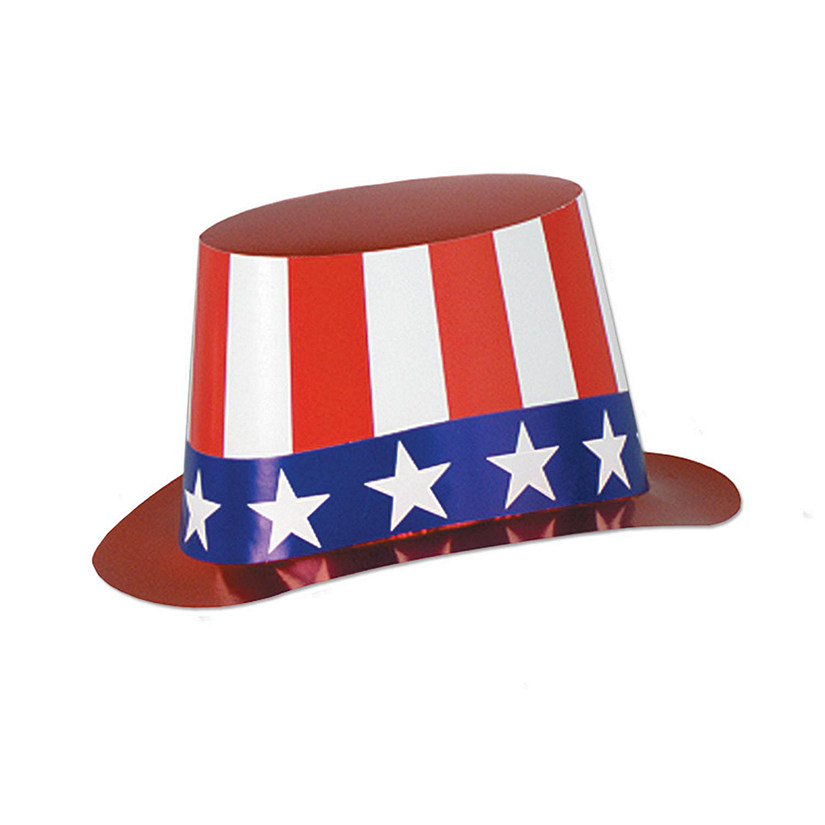 Beistle - Foil Patriotic Hi-Hat - 25 Pack Image