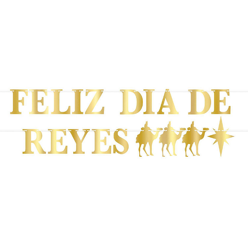 Beistle - Foil Three Kings Day Streamer - 12 Pack Image
