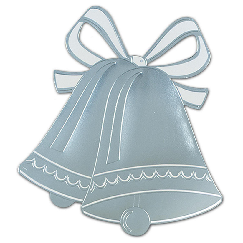 Beistle - Foil Wedding Bell Silhouette - 24 Pack Image
